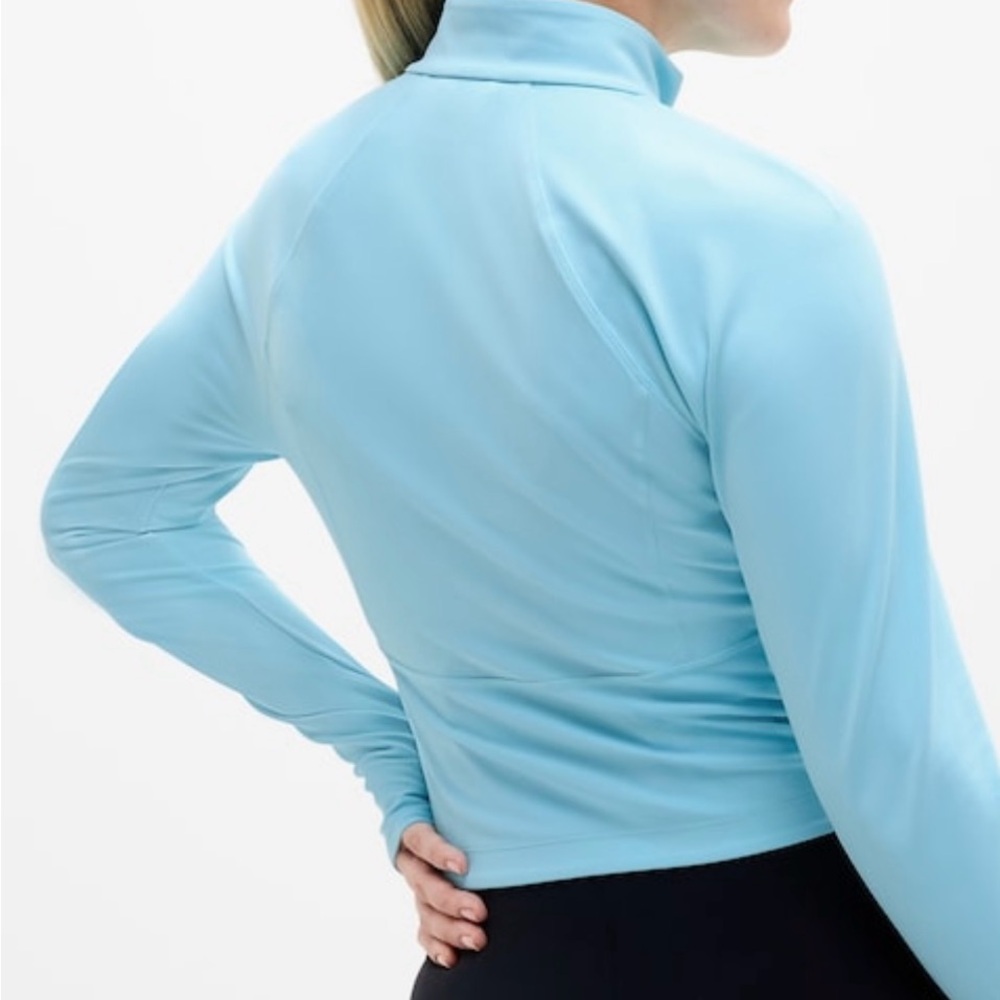#44 NWT Athleta Salutation Crop Jacket - Picture 2 of 3